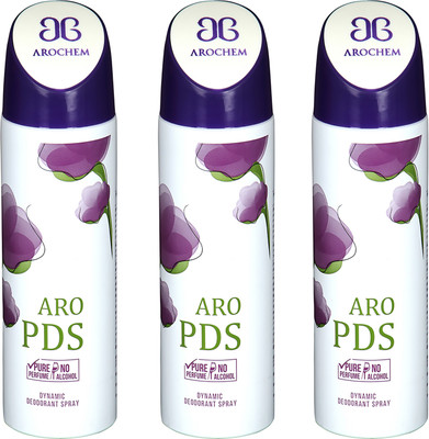 AROCHEM ARO PDS , ARO PDS AND ARO PDS DYNAMIC PURE ORIGINAL Deodorant Spray - For Men & Women(200 ml, Pack of 3)
AROCHEM ARO PDS , ARO PDS AND ARO PDS DYNAMIC PURE ORIGINAL Deodorant Spray - For Men & Women(200 ml, Pack of 3)
