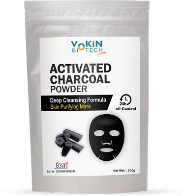 Vokin Biotech Activated Charcoal Powder (For Face mask, Teeth whitening & Teeth Cleaning, Skin Treatment)(200 g)
Vokin Biotech Activated Charcoal Powder (For Face mask, Teeth whitening & Teeth Cleaning, Skin Treatment)(200 g)