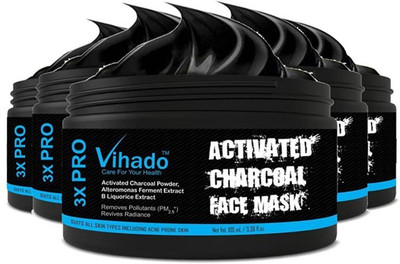 VIHADO FMCG Anti-Pollution Plus Purity with Activated Charcoal Purifying Black Peel Off Face Mask - 100 ml (Pack of 5)(100 ml)
VIHADO FMCG Anti-Pollution Plus Purity with Activated Charcoal Purifying Black Peel Off Face Mask - 100 ml (Pack of 5)(100 ml)