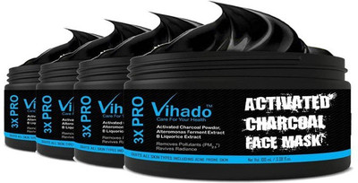 VIHADO Anti-Pollution Plus Purity with Activated Charcoal Purifying Black Peel Off Face Mask - 100 ml (Pack of 4)(100 ml)
VIHADO Anti-Pollution Plus Purity with Activated Charcoal Purifying Black Peel Off Face Mask - 100 ml (Pack of 4)(100 ml)