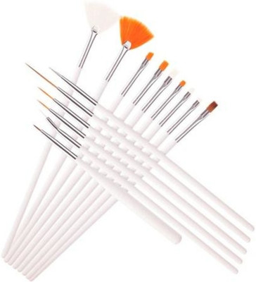 BeautyQua Nail Art Professional Brushes 15pcs Acrylic Nail Art Design Painting Tool Pen Polish Brush Set(White)
BeautyQua Nail Art Professional Brushes 15pcs Acrylic Nail Art Design Painting Tool Pen Polish Brush Set(White)