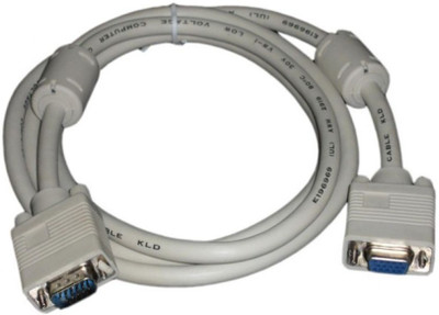 MME 1.5 MTR MALE TO MALE VGA CABLE (WHITE) VGA Cable(Compatible with COMPUTERS, PC, TV, LED, LCD, PROJECTORS, White)
MME 1.5 MTR MALE TO MALE VGA CABLE (WHITE) VGA Cable(Compatible with COMPUTERS, PC, TV, LED, LCD, PROJECTORS, White)