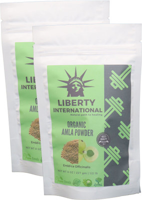 LIBERTY INTERNATIONAL Organic Herbal Amla Powder For Hair Growth, Face, Skin & Hair Care (2 X 227 Gm) C32(454 g)
LIBERTY INTERNATIONAL Organic Herbal Amla Powder For Hair Growth, Face, Skin & Hair Care (2 X 227 Gm) C32(454 g)