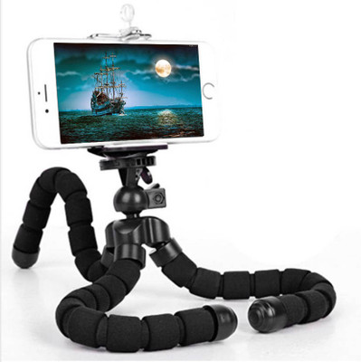 Blue Birds Flexible Sponge Mobile Stand, Selfie Stick, Camera Stand Holder With 360 Degree Ball Head And Universal Mobile Clip Holder Mount For All Smartphones, Camcorder, Camera Tripod(Black, Supports Up to 1000 g)
Blue Birds Flexible Sponge Mobile Stand, Selfie Stick, Camera Stand Holder With 360 Degree Ball Head And Universal Mobile Clip Holder Mount For All Smartphones, Camcorder, Camera Tripod(Black, Supports Up to 1000 g)