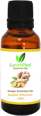 SANCTIFIED Ginger Essential Oil 100% Pure Natural & Undiluted Oils 15ml for unisex(15 ml)
SANCTIFIED Ginger Essential Oil 100% Pure Natural & Undiluted Oils 15ml for unisex(15 ml)