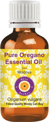 Deve Herbes Pure Oregano Essential Oil (Origanum vulgare) 100% Natural Therapeutic Grade Steam Distilled(10 ml)
Deve Herbes Pure Oregano Essential Oil (Origanum vulgare) 100% Natural Therapeutic Grade Steam Distilled(10 ml)