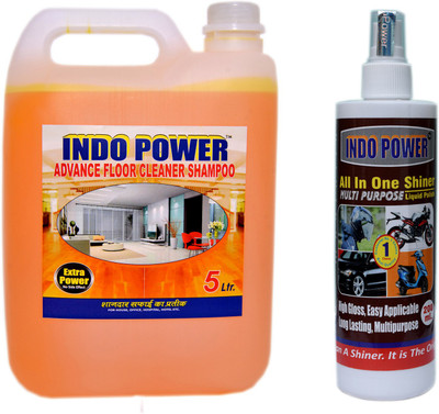 indopower ADVANCE FLOOR CLEANER SHAMPOO (LIME) 5ltr.+ALL IN-ONE MULTI-PURPOSE SHINER 200ml. LIME(5200 ml, Pack of 2)
indopower ADVANCE FLOOR CLEANER SHAMPOO (LIME) 5ltr.+ALL IN-ONE MULTI-PURPOSE SHINER 200ml. LIME(5200 ml, Pack of 2)