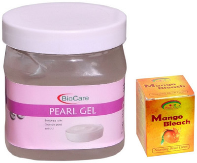 Pink Root MANGO BLEACH 43G WITH PEARL GEL 500GM(Set of 2)