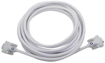 MME High Quality 15 Pin Male To Male 5 Meter VGA Cable For Computer monitors, Televisions,Desktop, Laptop, Projector, LEDs, LCDs WHITE VGA Cable (LAPTOP,COMPUTER,PC, White) VGA Cable(Compatible with COMPUTERS, PC, TV, LED, LCD, PROJECTORS, White)
MME High Quality 15 Pin Male To Male 5 Meter VGA Cable For Computer monitors, Televisions,Desktop, Laptop, Projector, LEDs, LCDs WHITE VGA Cable (LAPTOP,COMPUTER,PC, White) VGA Cable(Compatible with COMPUTERS, PC, TV, LED, LCD, PROJECTORS, White)
