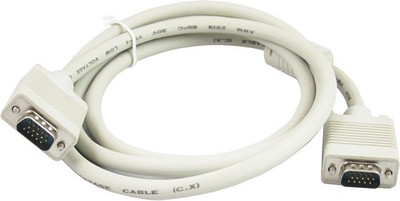 RIVER FOX 1.5 Meter 15 Pin Male To Male VGA Cables WHITE VGA Cable(Compatible with PC MONITOR, LED, LAPTOP, White, Sync and Charge Cable)
RIVER FOX 1.5 Meter 15 Pin Male To Male VGA Cables WHITE VGA Cable(Compatible with PC MONITOR, LED, LAPTOP, White, Sync and Charge Cable)