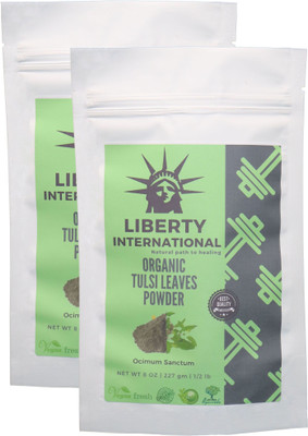 LIBERTY INTERNATIONAL Tulsi/Basil Pure Leaves Powder For Healing & For Oily, Acne -Pimple Prone And Distressed Skin (2 X 227 Gm) B38(454 g)
LIBERTY INTERNATIONAL Tulsi/Basil Pure Leaves Powder For Healing & For Oily, Acne -Pimple Prone And Distressed Skin (2 X 227 Gm) B38(454 g)