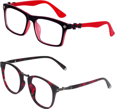 lensport eyewear Full Rim Round, Square Frame(50 mm