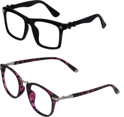 lensport eyewear Full Rim Round, Square Frame(50 mm