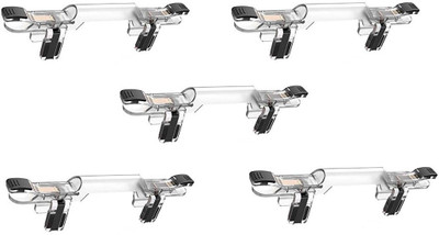 Easypro Set of 5 Transparent PUBG Sensitive Shoot/Aim Buttons L1 R1 Trigger Gaming Accessory Kit(Clear, For Android)
Easypro Set of 5 Transparent PUBG Sensitive Shoot/Aim Buttons L1 R1 Trigger Gaming Accessory Kit(Clear, For Android)