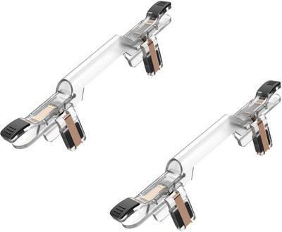 Anytech Set Of 2 PUBG Gaming Mobile Controller Sensitive Shoot L1 R1 Trigger Metal Gaming Accessory Kit(White, For Android)
Anytech Set Of 2 PUBG Gaming Mobile Controller Sensitive Shoot L1 R1 Trigger Metal Gaming Accessory Kit(White, For Android)