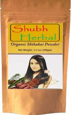 SHUBH HERBAL HERBAL SHIKAKAI HAIR PACK WITH ( JATAMANSI, BRAHMI, BHRINGRAJ ) 100% NATURAL & PURE 300g-(300 g)
SHUBH HERBAL HERBAL SHIKAKAI HAIR PACK WITH ( JATAMANSI, BRAHMI, BHRINGRAJ ) 100% NATURAL & PURE 300g-(300 g)