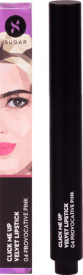Sugar Click Me Up Velvet Lipstick - 04 Provocative Pink(Plum Rose)