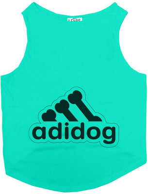 Ruse Tank, T-shirt for Dog(Aqua Green