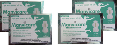 manvicare Anion Chip Ultra Soft Cotton Sanitary Pads - Total Pads- 36 (Combo of 4 packets - 2 packets of L and 2 packets of XL) Sanitary Pad(Pack of 4)
manvicare Anion Chip Ultra Soft Cotton Sanitary Pads - Total Pads- 36 (Combo of 4 packets - 2 packets of L and 2 packets of XL) Sanitary Pad(Pack of 4)