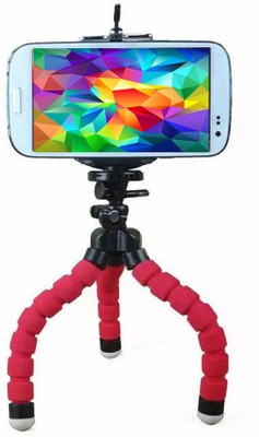 Blue Birds High Quality Lightweight Flexible Octopus Style Portable and Adjustable Tripod Stand Holder with Mobile Attachment for , Action Cameras, Digital Cameras & Smartphones Tripod(Multicolor, Supports Up to 1000 g)
Blue Birds High Quality Lightweight Flexible Octopus Style Portable and Adjustable Tripod Stand Holder with Mobile Attachment for , Action Cameras, Digital Cameras & Smartphones Tripod(Multicolor, Supports Up to 1000 g)