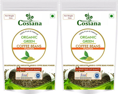 cosiana 100% Organic Green Coffee Beans powder for Weight Loss Instant Coffee 100 g(pack of 2) Instant Coffee 200 g
cosiana 100% Organic Green Coffee Beans powder for Weight Loss Instant Coffee 100 g(pack of 2) Instant Coffee 200 g