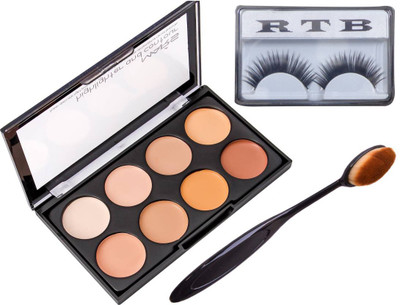 RTB Combo of Mars3 in 1 Brighten Contour Concealer (Beige Charm) False eyelash, Foundation Brush(Set of 3)
RTB Combo of Mars3 in 1 Brighten Contour Concealer (Beige Charm) False eyelash, Foundation Brush(Set of 3)