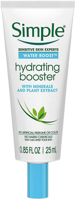 Simple Water Boost Hydrating Booster, Sensitive Skin 1 oz Face Wash(25 ml) 
Simple Water Boost Hydrating Booster, Sensitive Skin 1 oz Face Wash(25 ml)