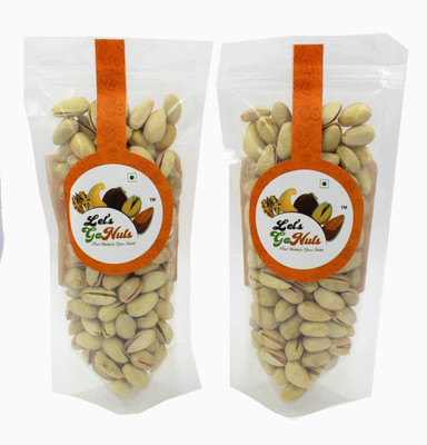 Let's GoNuts Pistachios Roasted & Lightly Salted With Shell 150gx2 Pistachios(300 g, Pouch)
Let's GoNuts Pistachios Roasted & Lightly Salted With Shell 150gx2 Pistachios(300 g, Pouch)