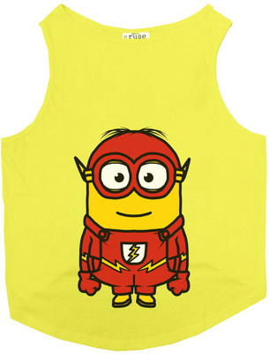 Ruse Tank, T-shirt for Dog(Yellow