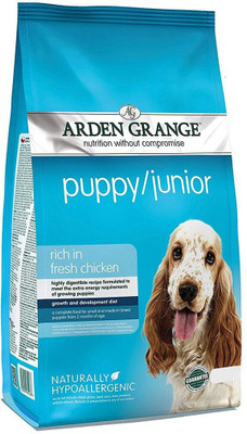 Arden Grange Puppy Junior Food in Fresh Chicken 12 Dry Dog Food