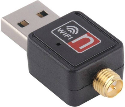 Rewy 600Mbps USB WiFi Dongle 600Mbps Wireless Adapter 802.11n/g/b with Antenna For All PC & Laptops USB Adapter(Black)
Rewy 600Mbps USB WiFi Dongle 600Mbps Wireless Adapter 802.11n/g/b with Antenna For All PC & Laptops USB Adapter(Black)