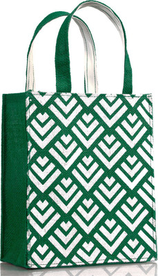 H&B Multipurpose Jute Bag - Eco-Friendly Reusable Bag - As Gift Bag | Shopping Bag | Travel Bag | Grocery Bag - Arrow - Dark Green (Nursery/Play School) Waterproof Multipurpose Bag(Dark Green, 5 L)