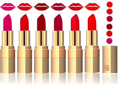 Forsure Purple, Soft Red, Maroon, Plum, Sweet Pink,Romantic Red Velvet Matte Lipstick(Purple, Soft Red, Maroon, Plum, Sweet Pink,Romantic Red)
Forsure Purple, Soft Red, Maroon, Plum, Sweet Pink,Romantic Red Velvet Matte Lipstick(Purple, Soft Red, Maroon, Plum, Sweet Pink,Romantic Red)