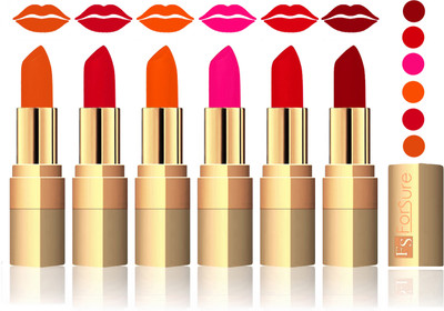 Forsure Light Brown, Mauve, Fast Red, Pink, Soft Red, Maroon Velvet Matte Lipstick(Light Brown, Mauve, Fast Red, Pink, Soft Red, Maroon)
Forsure Light Brown, Mauve, Fast Red, Pink, Soft Red, Maroon Velvet Matte Lipstick(Light Brown, Mauve, Fast Red, Pink, Soft Red, Maroon)