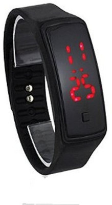Pappi Boss Girls Black Unique LED Watch - For Women