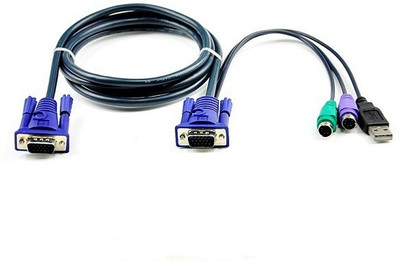 RIVER FOX 1.8 METER USB OR PS2 COMPUTER TO KVM SWITCH CABLE KVM Cable(Compatible with 3in1 SPHD (Keyboard/Mouse/Video), Black, Sync and Charge Cable)
RIVER FOX 1.8 METER USB OR PS2 COMPUTER TO KVM SWITCH CABLE KVM Cable(Compatible with 3in1 SPHD (Keyboard/Mouse/Video), Black, Sync and Charge Cable)