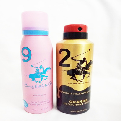 Beverly Hills Polo Club 9 AND GRANDE Deodorant Spray - For Men & Women(325 ml, Pack of 2)
Beverly Hills Polo Club 9 AND GRANDE Deodorant Spray - For Men & Women(325 ml, Pack of 2)