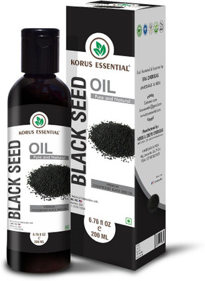 Korus Essential 100% Pure & Natural Black Seed Oil | For Hair, Skin & Health Hair Oil(200 ml)
Korus Essential 100% Pure & Natural Black Seed Oil | For Hair, Skin & Health Hair Oil(200 ml)