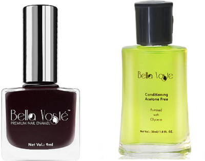 Bella Voste Nail Polish Kit BOSSY ME Matte 39 ml Pack of 2(Pack of 2)
