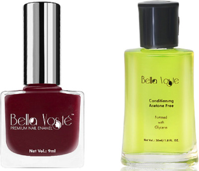 Bella Voste Nail Polish Kit BLOODY NIGHT Glossy 39 ml Pack of 2(Pack of 2)