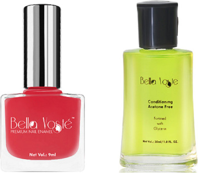 Bella Voste Nail Polish Kit PUMP IT UP Glossy 39 ml Pack of 2(Pack of 2)