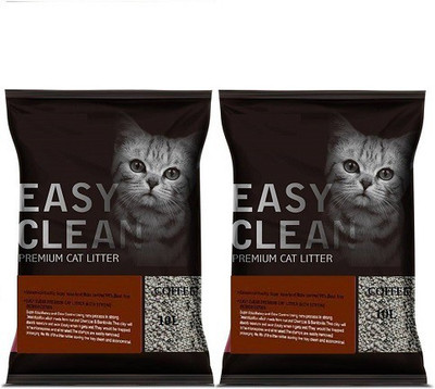 Emily Pets Coffee Flavor 10L Pack Of 2 Pet Litter Tray Refill