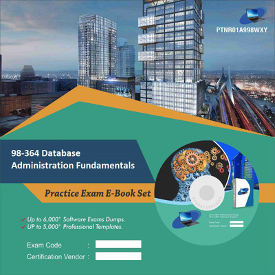 PTNR01A998WXY 98-364 Database Administration Fundamentals Practice Exam E-Book Set(DVD)
PTNR01A998WXY 98-364 Database Administration Fundamentals Practice Exam E-Book Set(DVD)