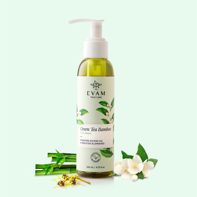 Evam Green Tea Bamboo Face Wash - No Sulphate & Paraben 140 ML Face Wash(140 ml)
Evam Green Tea Bamboo Face Wash - No Sulphate & Paraben 140 ML Face Wash(140 ml)