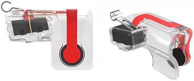 LIFEMUSIC PUBG Gamepad Joystick Trigger Controller Shoot Fire Button Aim Key Sensitive Shoot/Aim Buttons L1 R1 Trigger Mobile Game Controller for Android & IOS Gaming Accessory Kit(Red, Transparent, For iOS, Android, Mac OS)
LIFEMUSIC PUBG Gamepad Joystick Trigger Controller Shoot Fire Button Aim Key Sensitive Shoot/Aim Buttons L1 R1 Trigger Mobile Game Controller for Android & IOS Gaming Accessory Kit(Red, Transparent, For iOS, Android, Mac OS)