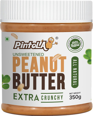 Pintola All Natural Peanut Butter (EXTRA Crunchy) (Unsweetened, Non-GMO, Gluten Free) 350 g
Pintola All Natural Peanut Butter (EXTRA Crunchy) (Unsweetened, Non-GMO, Gluten Free) 350 g