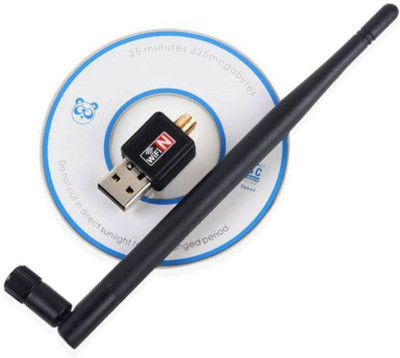 Bombinate Wifi Antenna Dongle Connector 802.11n Wi Fi 2.4GHz Wireless LAN Network Card For All PC Desktop & Laptop USB Adapter(Black)
Bombinate Wifi Antenna Dongle Connector 802.11n Wi Fi 2.4GHz Wireless LAN Network Card For All PC Desktop & Laptop USB Adapter(Black)