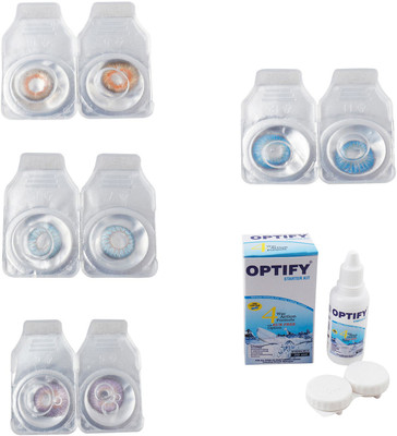 Optify Combo Pack Monthly Color Contact Lens With Solution Monthly Contact Lens(0, Honey-Sea Blue-Violet-Blue Topaz, Pack of 4)
Optify Combo Pack Monthly Color Contact Lens With Solution Monthly Contact Lens(0, Honey-Sea Blue-Violet-Blue Topaz, Pack of 4)