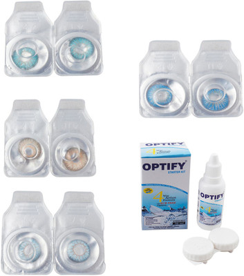 Optify Combo Pack Monthly Color Contact Lens With Solution Monthly Contact Lens(0, Aqua-Gold-Sea Blue-Blue Topaz, Pack of 4)
Optify Combo Pack Monthly Color Contact Lens With Solution Monthly Contact Lens(0, Aqua-Gold-Sea Blue-Blue Topaz, Pack of 4)
