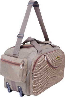 Inte Enterprises (Expandable) Expandable Waterproof Polyester Lightweight Luggage Travel 40 L Duffel Bag with 2 Wheels Travel Duffel Bag(Brown)
Inte Enterprises (Expandable) Expandable Waterproof Polyester Lightweight Luggage Travel 40 L Duffel Bag with 2 Wheels Travel Duffel Bag(Brown)